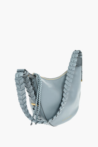 Braided Shoulder Strap Vegan Leather Bag