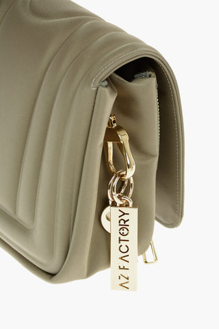 LOVE Crossbody Bag With Chain And Embossed Lettering