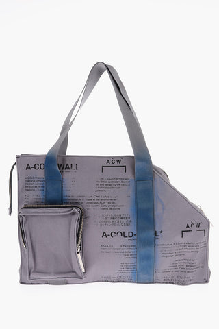 Canvas V2 Tote Bag with Lettering Print