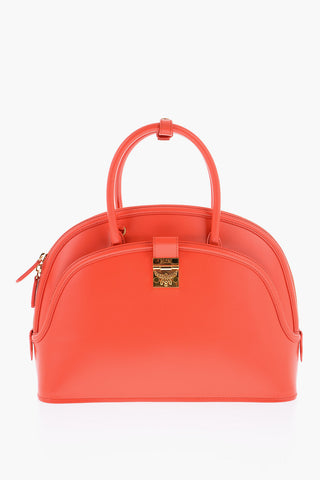 Borsa a Mano ANNA in Pelle con Hardware Dorati