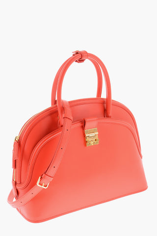 Borsa a Mano ANNA in Pelle con Hardware Dorati