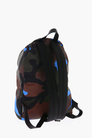 Camou Nylon PIERRICK Backback with Logo Patch