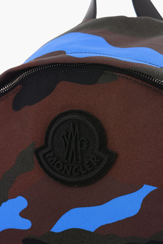 Camou Nylon PIERRICK Backback with Logo Patch