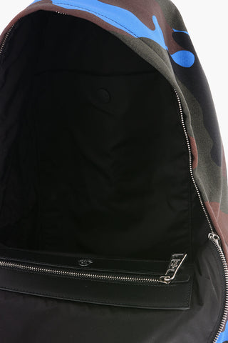 Camou Nylon PIERRICK Backback with Logo Patch