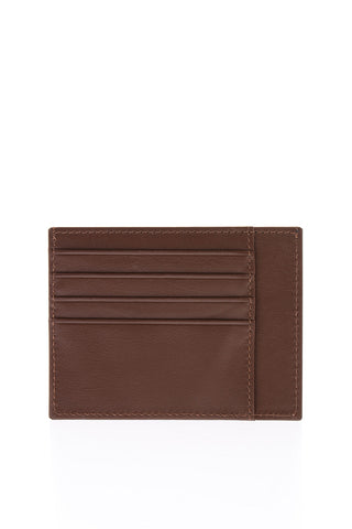 Solid Color Soft Leather Card Holder