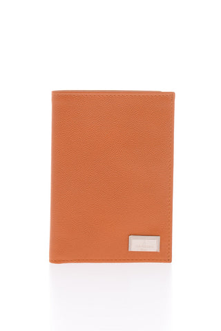 Saffiano Leather Solid Color Wallet
