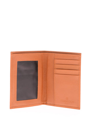 Saffiano Leather Solid Color Wallet