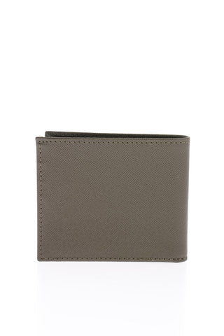 Saffiano Leather Solid Color Wallet