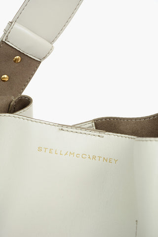 Faux-leather Hobo Bag with Braided Shoulder Strap