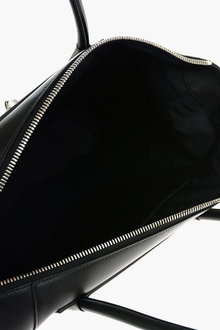 Soft Leather ANTIGONA SOFT LOCK Tote Bag with Side Bands