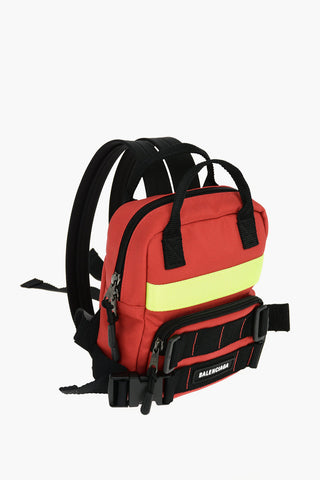 Mini Zaino FIREMAN XS in Nylon con Tasca Frontale
