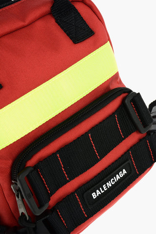 Mini Zaino FIREMAN XS in Nylon con Tasca Frontale