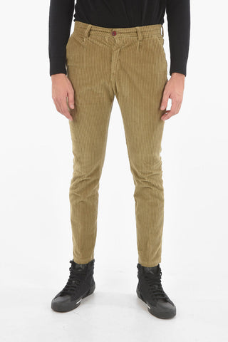 Slim Fit Corduroy Pants