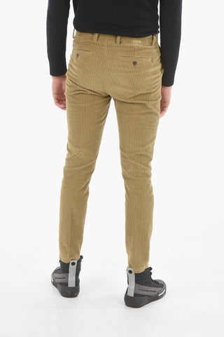 Slim Fit Corduroy Pants