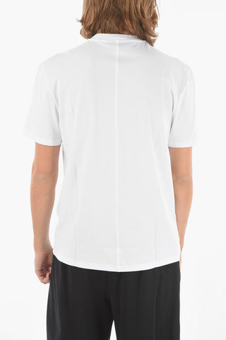 Crewneck MIRROR BOLT T-shirt with Print