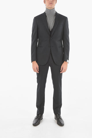 Virgin Wool Lined Single Breasted CEREMONY ACADEMY 3 Piece Suit