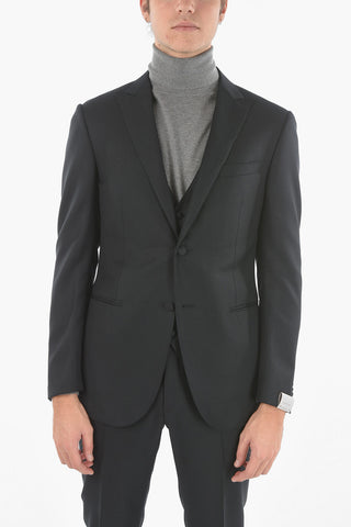 Virgin Wool Lined Single Breasted CEREMONY ACADEMY 3 Piece Suit