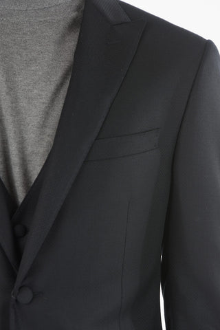 Virgin Wool Lined Single Breasted CEREMONY ACADEMY 3 Piece Suit