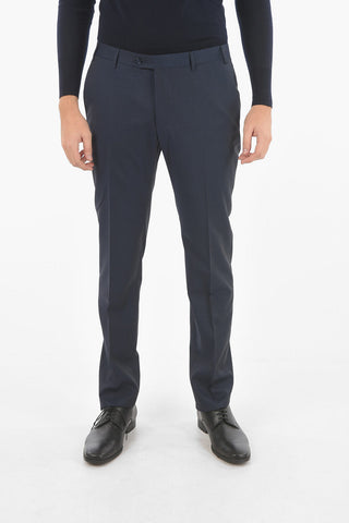 Flap Pockets Lined Single Breasted ACADEMY Virgin Wool Suit