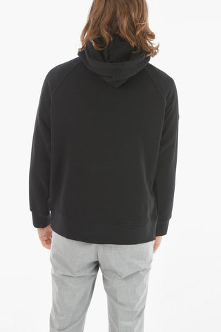 Felpa Hoodie MUSIC BOLT in Jersey leggero con Ricamo Logo