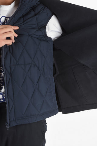 Cappotto Con Imbottitura Estraibile E Tasche Ad Aletta