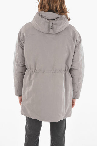 EMPORIO Duck Down Parka with Cargo Pockets