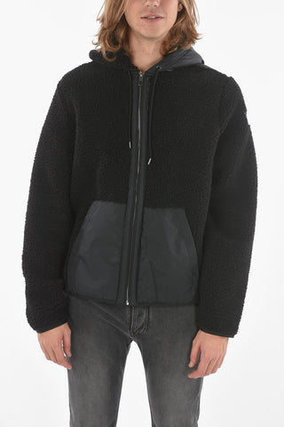 Zipped Teddy Hoodie