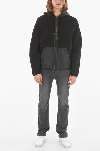 Zipped Teddy Hoodie