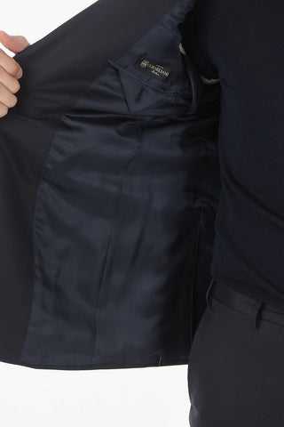 Flap Pockets Lined Single Breasted ACADEMY Virgin Wool Suit