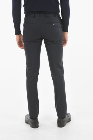 Flap Pockets Lined Single Breasted ACADEMY Virgin Wool Suit