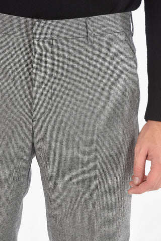Houndstooth Flannel Chino Pants