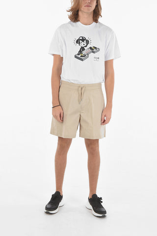 Shorts PARACHUTE in Cotone Tech con Elastico in Vita