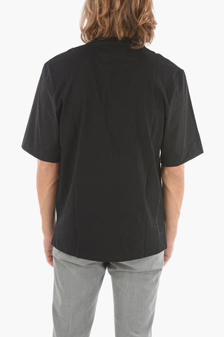 Jersey T-Shirt MINIMAL mit Ärmeln aus Stretch-Nylon