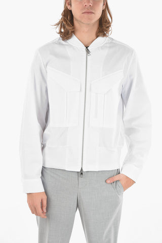 Bomber Full zip Leggero HYBRID Maxi Tasche