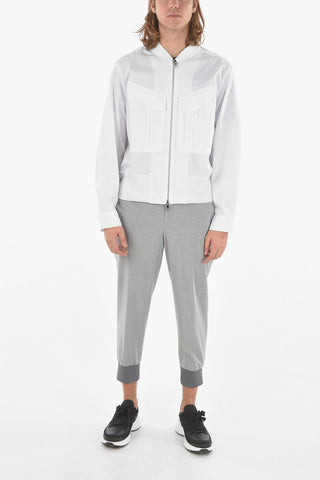 Bomber Full zip Leggero HYBRID Maxi Tasche