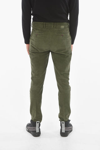 Slim Fit Corduroy Pants