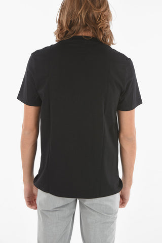 T-shirt girocollo RHINESTONE BOLT con Logo in Strass