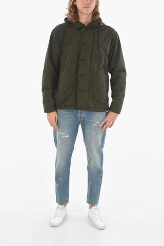 Padded parka With Patch Pockets