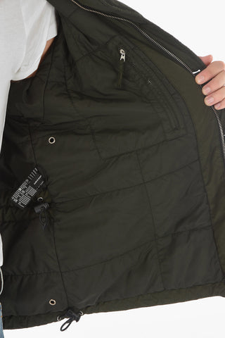 Padded parka With Patch Pockets