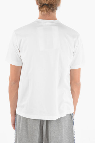 JUNYA WATANABE Crewneck T-shirt with Statement Lettering Print