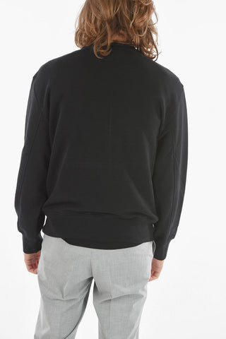 JAMES HARDEN X NEIL BARRETT Lightweight Jersey Crewneck Sweatshirt with BOLT STAR Print