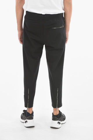 Extrafine Jersey Tailored Joggers with Zipped Pockets