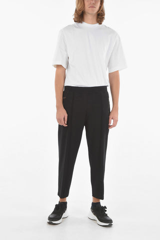 Extrafine Jersey Tailored Joggers with Zipped Pockets