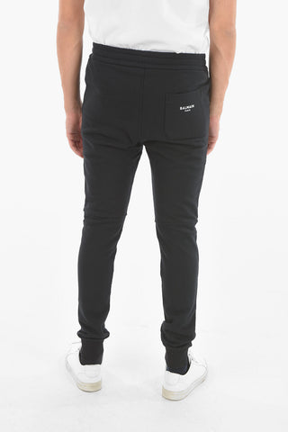 Brushed Cotton Biker Joggers