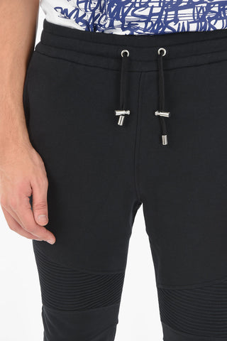 Brushed Cotton Biker Joggers
