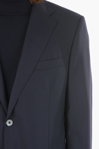 Single Breasted Lined MANTUA Virgin Wool Suit