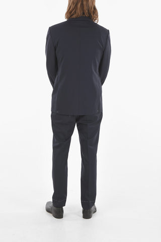 Single Breasted Lined MANTUA Virgin Wool Suit