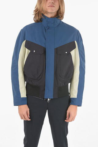 Baggy ERGODYNAMIC Bomber Jacket with Button Pockets