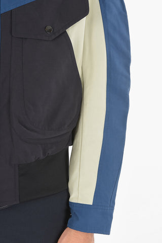 Baggy ERGODYNAMIC Bomber Jacket with Button Pockets