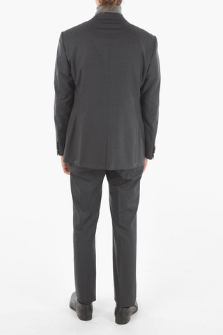 Abito LEADER in Motivo Windowpane con Revers Classico